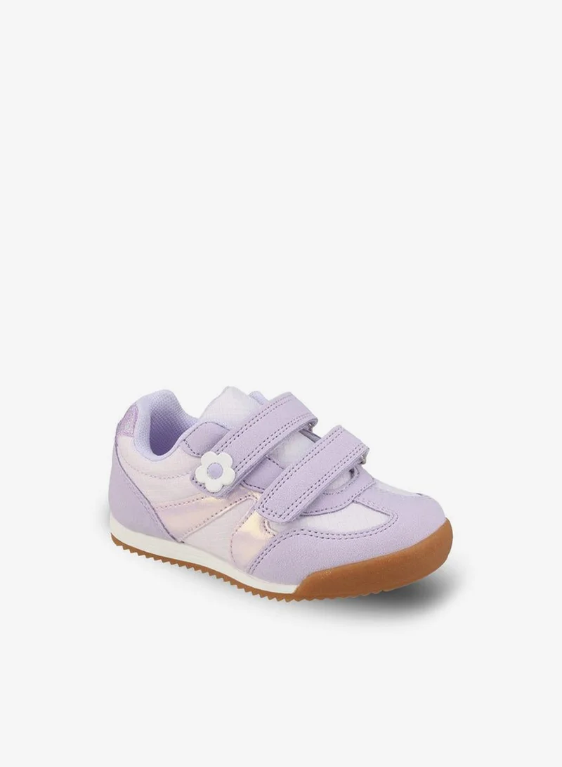 Juniors Girls Sneakers With Double Velcro