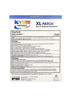 Icy Hot Icy Hot, Original Pain Relief Patch, XL , 3 Patches  - Image 2