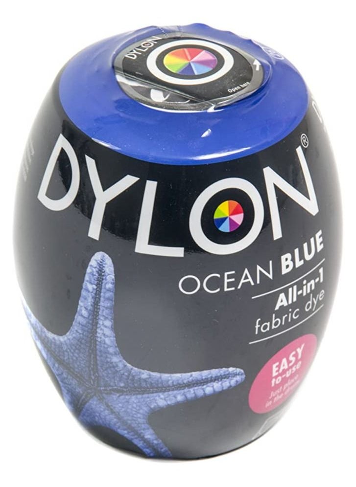 DYLON All In One Fabric Dye Pod Ocean Blue 350g  - Image 1