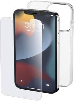 Cellularline Cellularline KIT: CASE+GLASS IPHONE 13 PRO TRANSP 