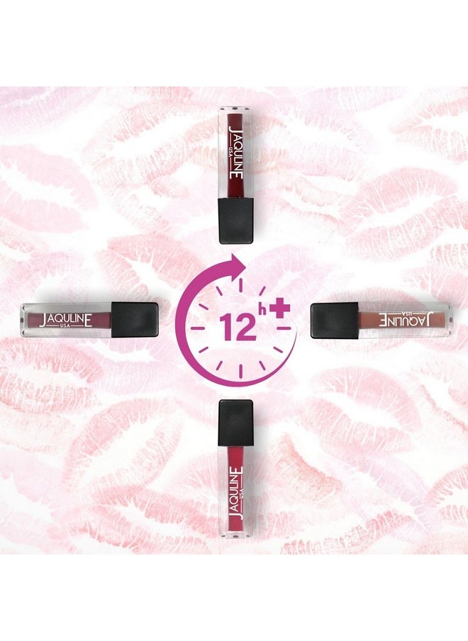 Jaquline USA - Pout Power Set Of 5 Liquid Matte Lipstick | Water Proof | Smudge Proof | Transfer Proof |Long Lasting | Hydrating & Lightweight| (5X1.25Ml) - Image 1