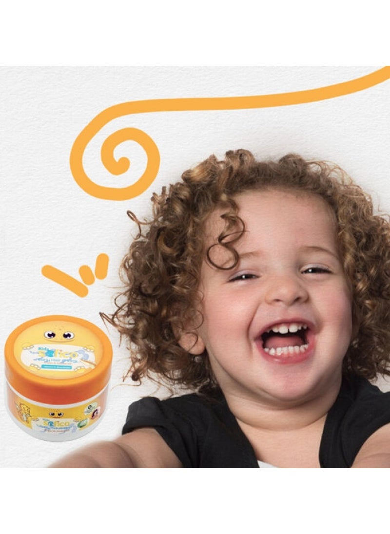 SOFICO Kids Curly Cream with Argan Jojoba and Shea 200ml  - Image 2
