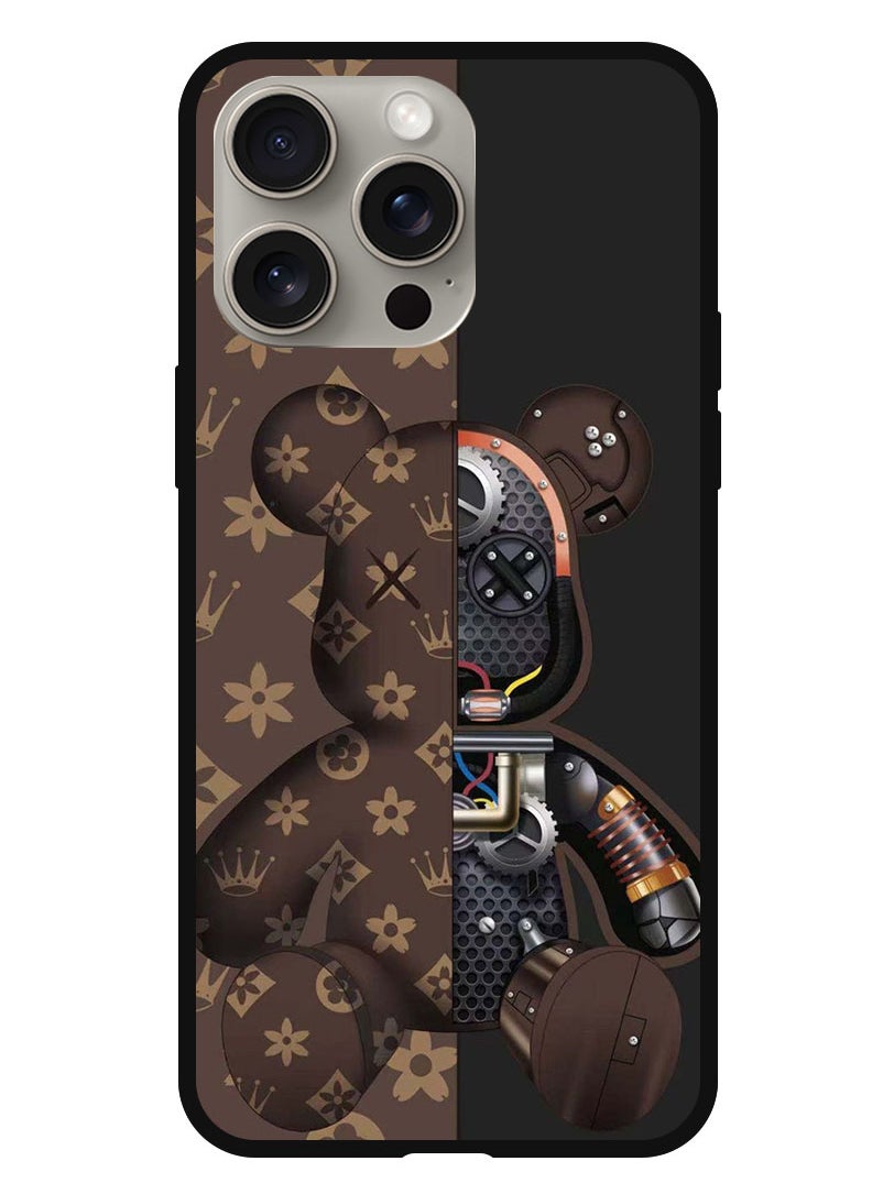 Theodor - Protective Case Anti Scratch Shock Proof Bumper Cover For iPhone 15 Pro Kaws - Image 1