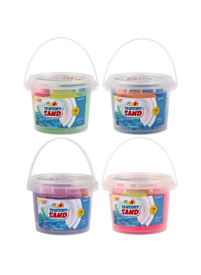 Sensory Sand Play Sand For Kids With Sea Molds (41 Pound Multipack) Bulk Colorful Combo For Boys And Girls  - Image 3