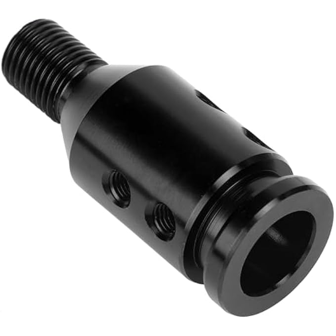 rayihni Car Gear Shift Knob Adapter Universal 12x125mm Black for NonThreaded Shifters - Image 3
