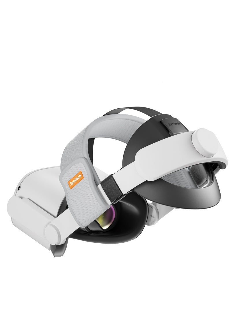 سينتيك حزام رأس Syntech قابل للتعديل (VR Head Strap) لنظارة Meta/Oculus Quest 2 - تصميم مريح لثبات وراحة معززة - Image 1