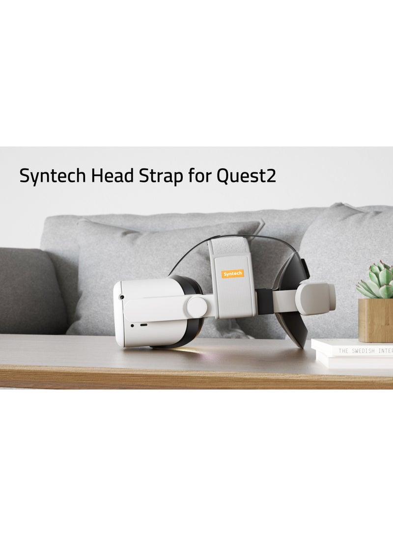 سينتيك حزام رأس Syntech قابل للتعديل (VR Head Strap) لنظارة Meta/Oculus Quest 2 - تصميم مريح لثبات وراحة معززة - Image 3