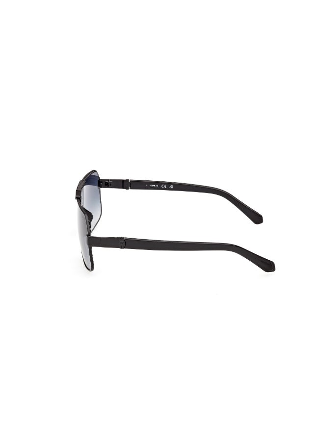 GUESS نظارات شمسية معدنية من غس بحماية من الأشعة فوق البنفسجية كاملة الإطار GU0030401W63 - Image 2