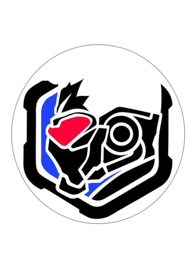 RKN Overwatch Printed Mouse Pad  Black/Blue/Red