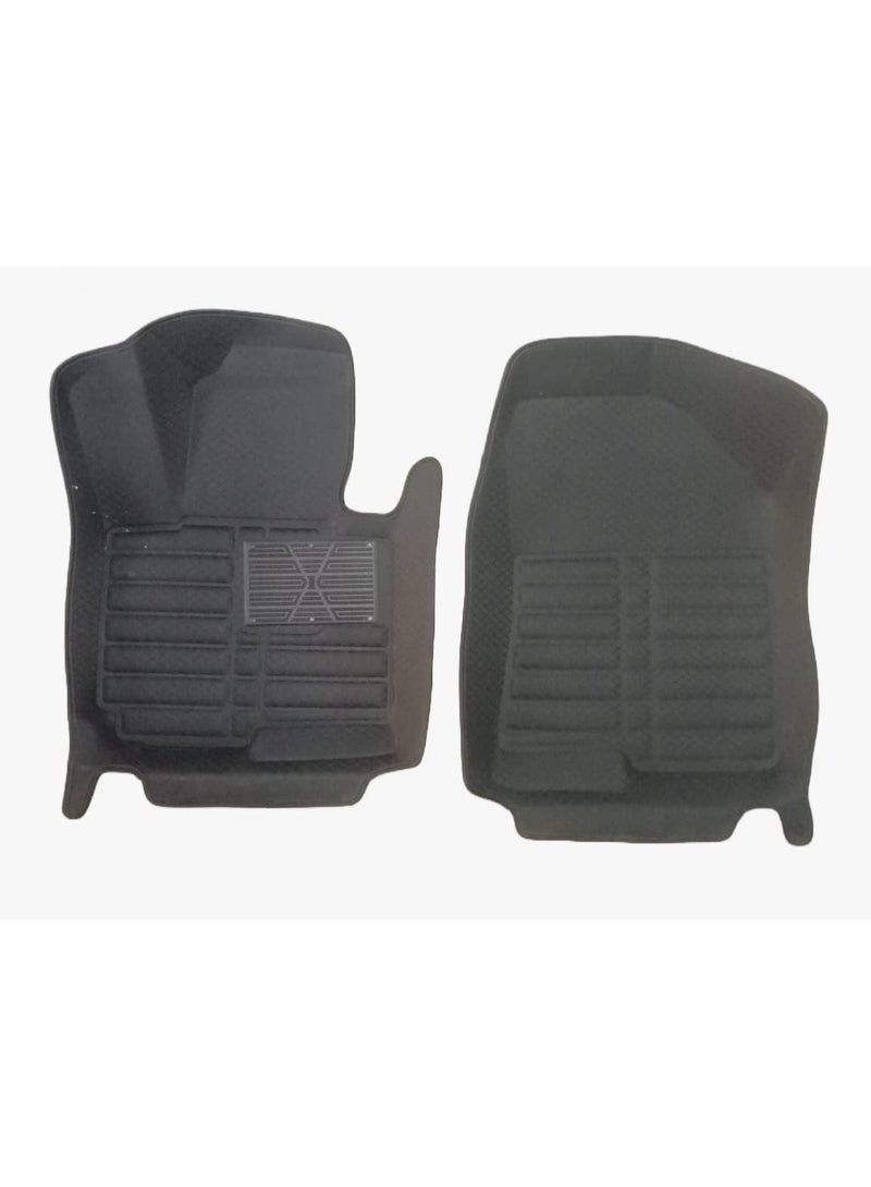 5D Car Floor Mat – Vehicle-Specific Fit – Durable Protection for Kia Carens 2014 - Image 2