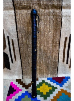 Egypt Antiques A wooden stick wrapped in leather, 100% handmade, produced by Egypt Antiques  - Image 1