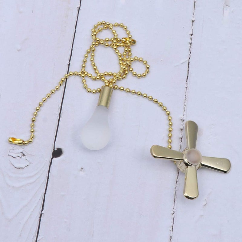 دويتول دوي تول 1 مجموعة مصباح طاولة معدني سلسلة سحب مروحة تمديد سلسلة سحب مروحة سقف ممتدة سلسلة سحب معدنية مصابيح مروحة سحب مراوح سحب سلسلة سحب مروحة سقف قلادة مشبك سحاب رابط رأس - Image 3