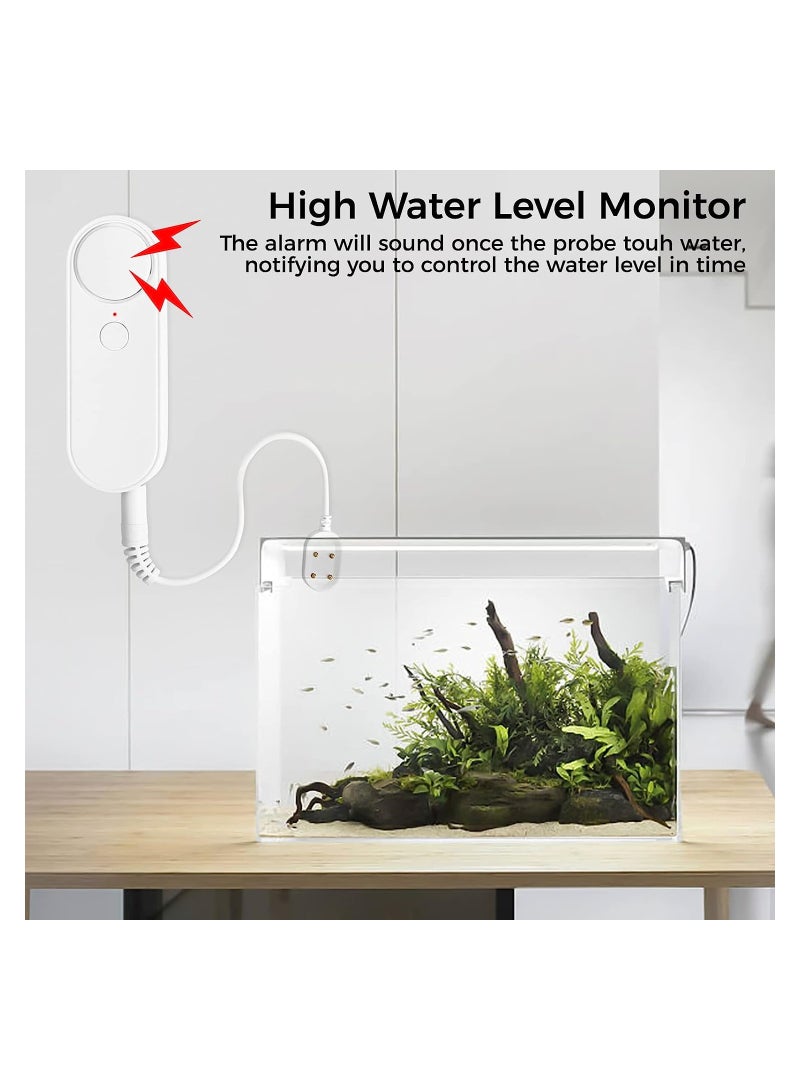 WiFi Water Alarm Leak Detector Smart Water Sensor Alarms with Double Sided Probe Remote App Monitoring 100dB Loud Alarm Sound AAA Battery Powered (Not Include) - Image 5