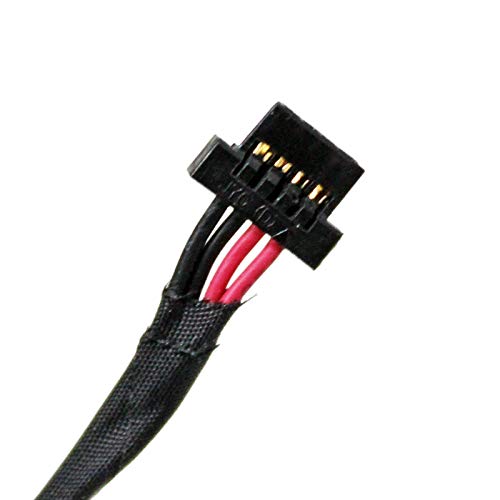 GinTai DC in Power Jack Cable Socket Harness Connector Wire Replacement for Acer Aspire R14 R5-431T R5-471T P4HCJ 1417-00CH000 50.G7TN5.005 18.6CM - Image 3