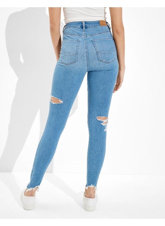 American Eagle AE Dream Ripped High V-Rise Jegging  - Image 2