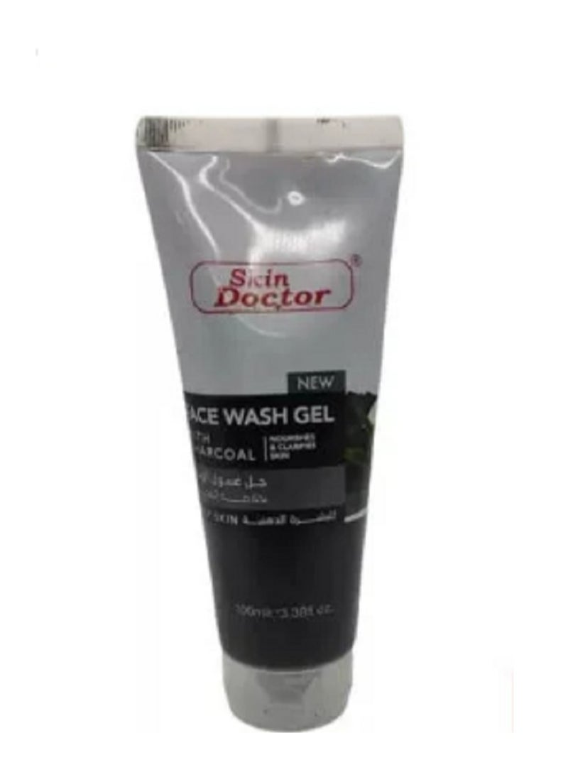 SKIN DOCTOR FACE WASH GEL WITH CHARCOAL (100 ml)