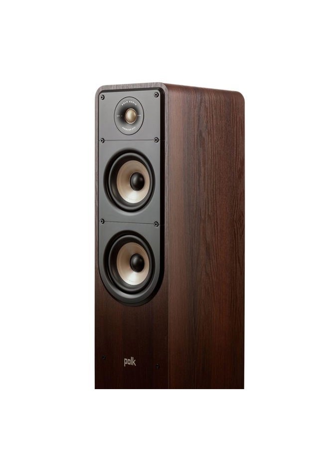 Polk Audio Signature Elite ES50 Tower Speaker - Hi-Res Certified, Dolby Atmos & DTS:X Compatible, 1" Tweeter & (2) 5.25" Woofers, Power Port Technology for Effortless Bass, Stunning Black - Image 3