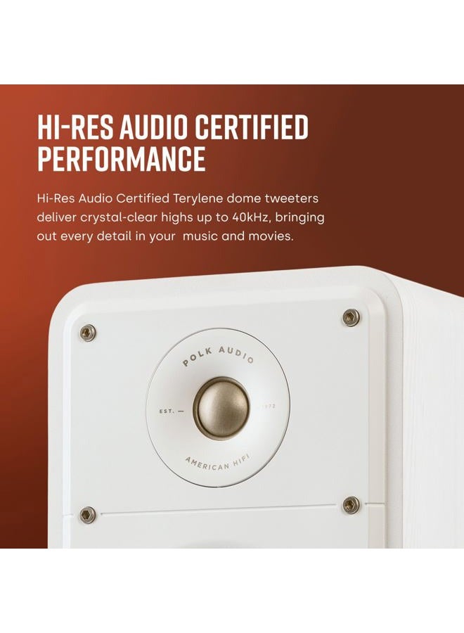 Polk Audio Signature Elite ES50 Tower Speaker - Hi-Res Certified, Dolby Atmos & DTS:X Compatible, 1" Tweeter & (2) 5.25" Woofers, Power Port Technology for Effortless Bass, Stunning Black - Image 5