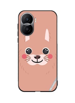 VR CREATIVE Protective Case Cover For Honor X40i Lama Cartoon Face Design Multicolour  - Image 1