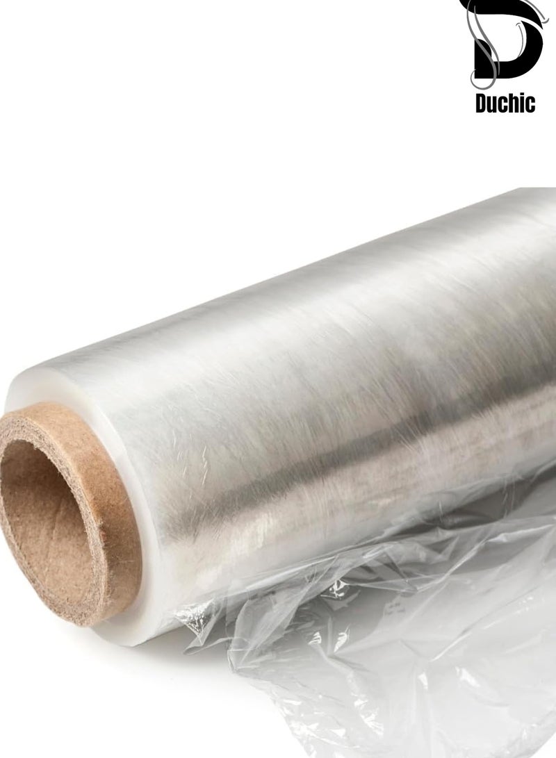 دوشيك مجموعة Duchic™ من 10 صناديق نقل من الورق المقوى، سعة 10 كجم، 45 × 32 × 23 سم، [لفافة واحدة] غلاف شفاف ممتد - 500 مم (1.3 كجم)، شريط تغليف شفاف [2 بوصة × 50 ياردة] شريط تغليف قوي ومتين للإغلاق - Image 3