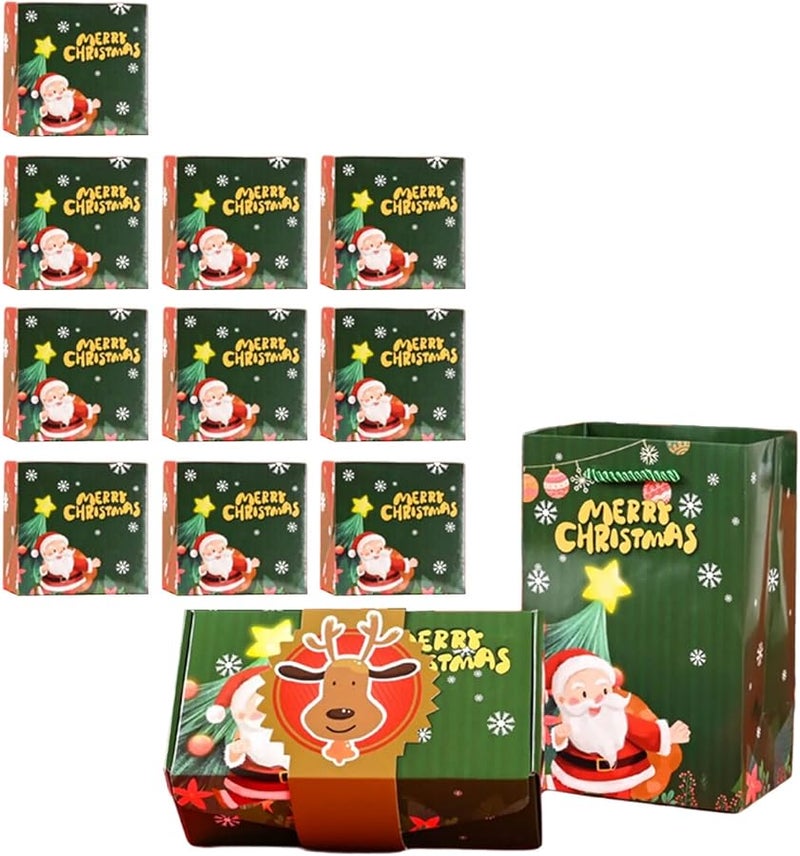 صندوق هدايا قابل لإعادة الاستخدام منبثق، زينة حفلة العطلات، حرفة ورقية، ملحق عرض تقديمي - Image 2