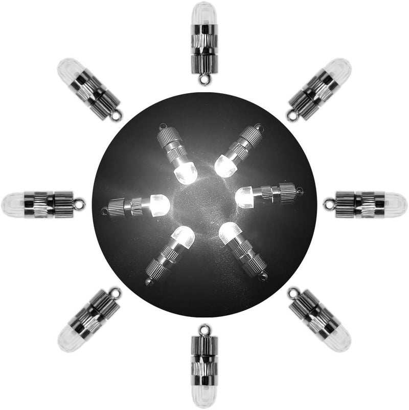 SumDirect Pack of 100 LED Mini Non-Blinking Lights for Paper Lanterns Balloons Floral Wedding Halloween Christmas Party Decoration Centerpieces (100, White) - Image 1