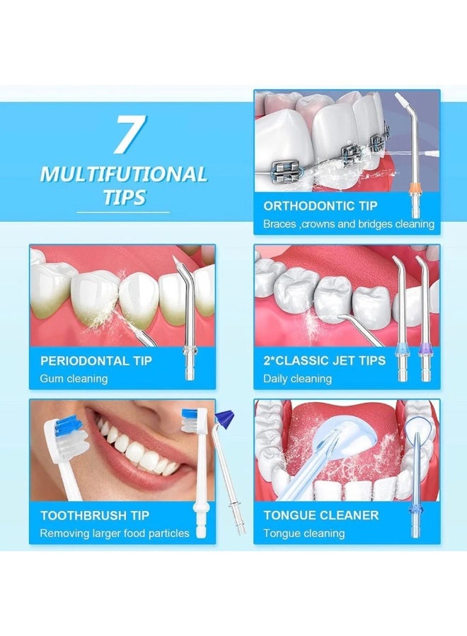 Marllow English: Marllow Cordless Water Flosser for Teeth Cleaning & Gum Care - Image 2