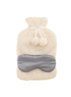 Hot Water Bottle and Eye Mask Gift Set