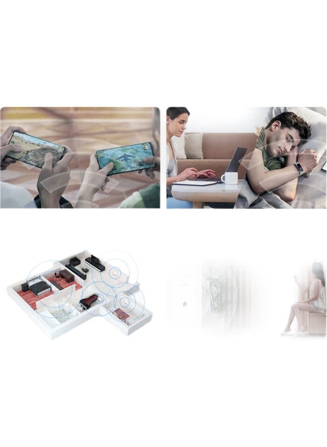 H3C Ap Panel Whole-House Wifi 6, 3000M Dual-Band Gigabit, Commercial Use For Villas And Hotels, Whole-House Routing, Wireless Access Point, Poe Power Mini Ax60 - Image 1