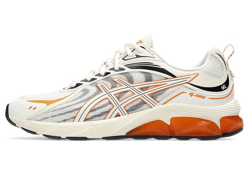 ASICS Unisex Gel-Quantum 180 VIII Cream/Shocking Orange Sneakers - 7 UK (1203A594.101) - Image 3