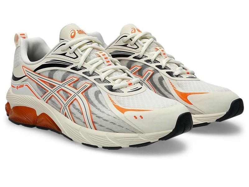 ASICS Unisex Gel-Quantum 180 VIII Cream/Shocking Orange Sneakers - 7 UK (1203A594.101) - Image 4