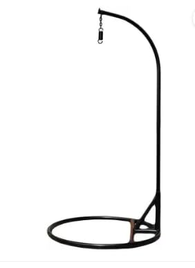 ANAND INDIA GROUPS ANAND INDIA GROUPS Swing Stand OnlyIron OutdoorIndoor SwingJhulaHammocks Stand Standard SizeBrown CurveSwing Iron Stand 