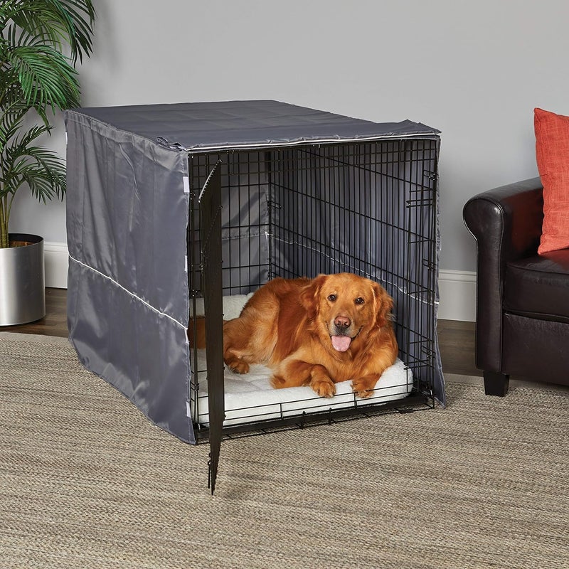 New World MidWest Dog Crate Cover, Privacy Dog Crate Cover Fits MidWest Dog Crates, Machine Wash & Dry - Image 2