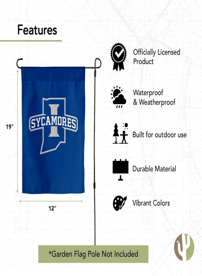 Desert Cactus Indiana State University ISU Garden Flag – 19 x 12 inch Indiana State Sycamores Banner, For Outdoor Display and Events (Design B) - Image 4