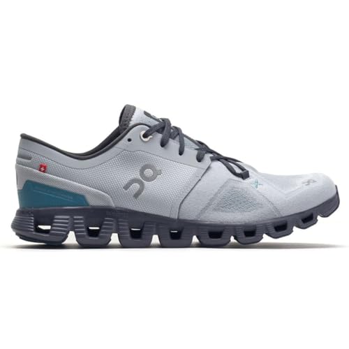 ON Men’s Cloud X 3 (Glacier/Iron) - Image 3