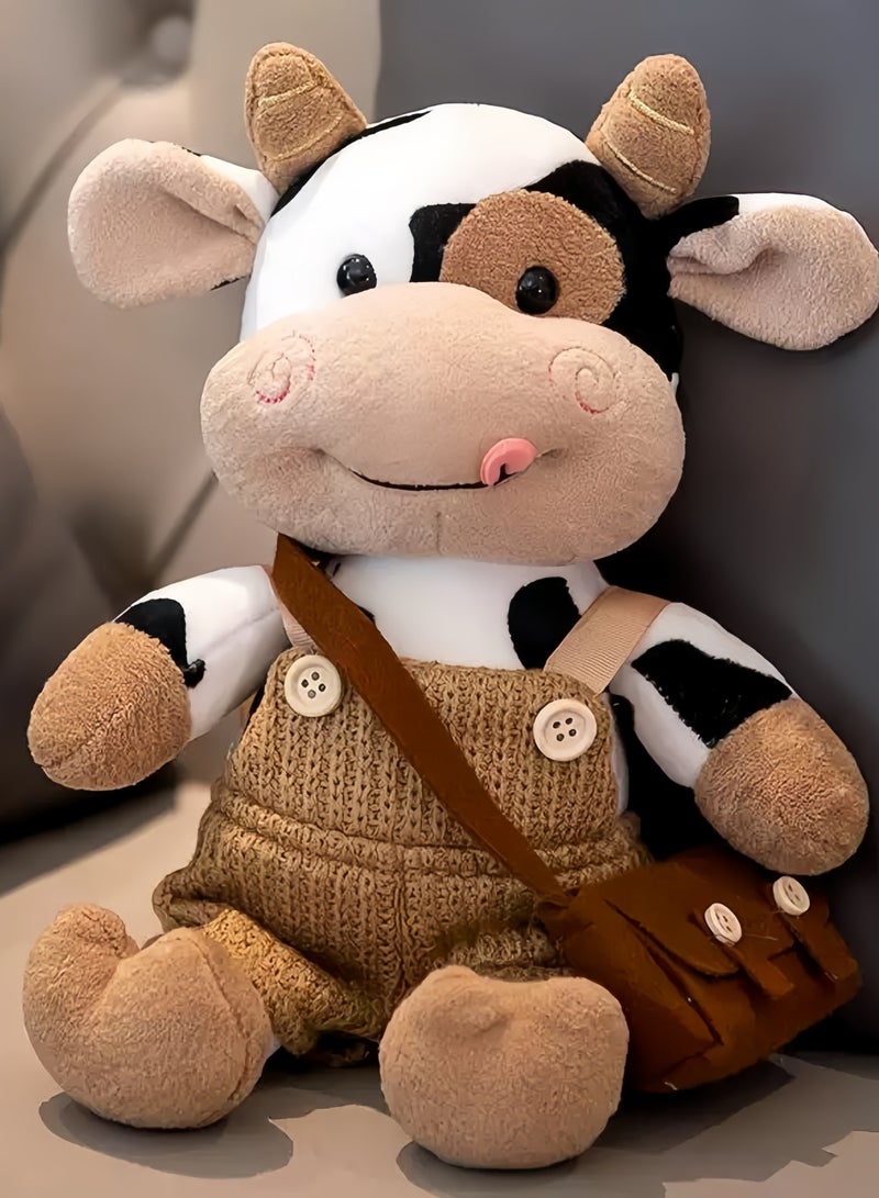 Cute cow doll, cow plush toy, children's toy, birthday gift home decoration ornaments - Image 1