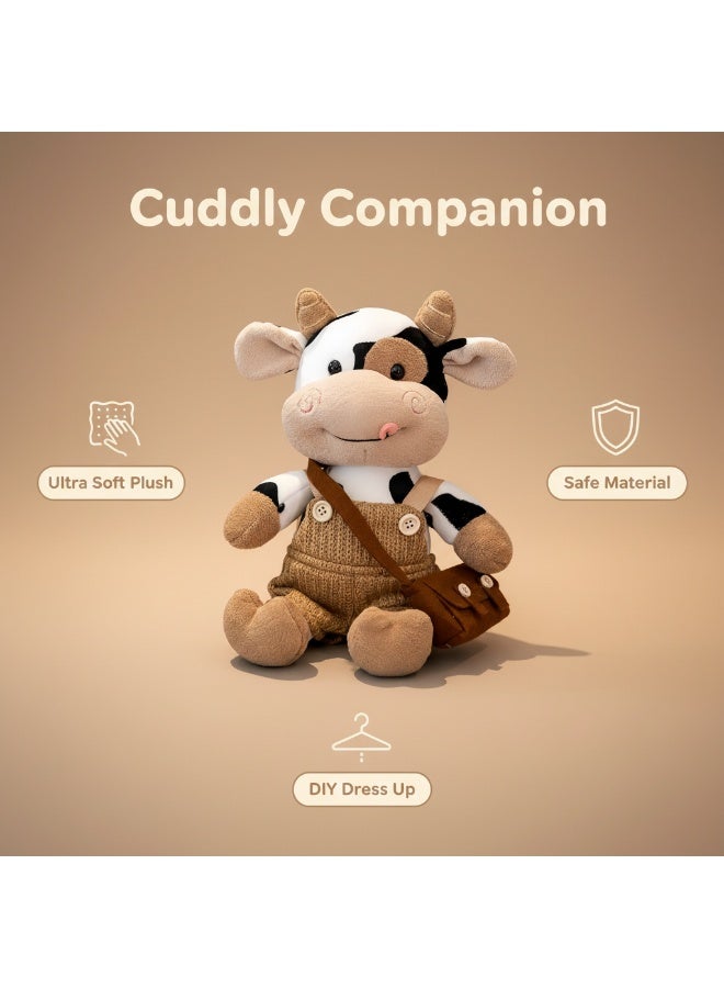 Cute cow doll, cow plush toy, children's toy, birthday gift home decoration ornaments - Image 3
