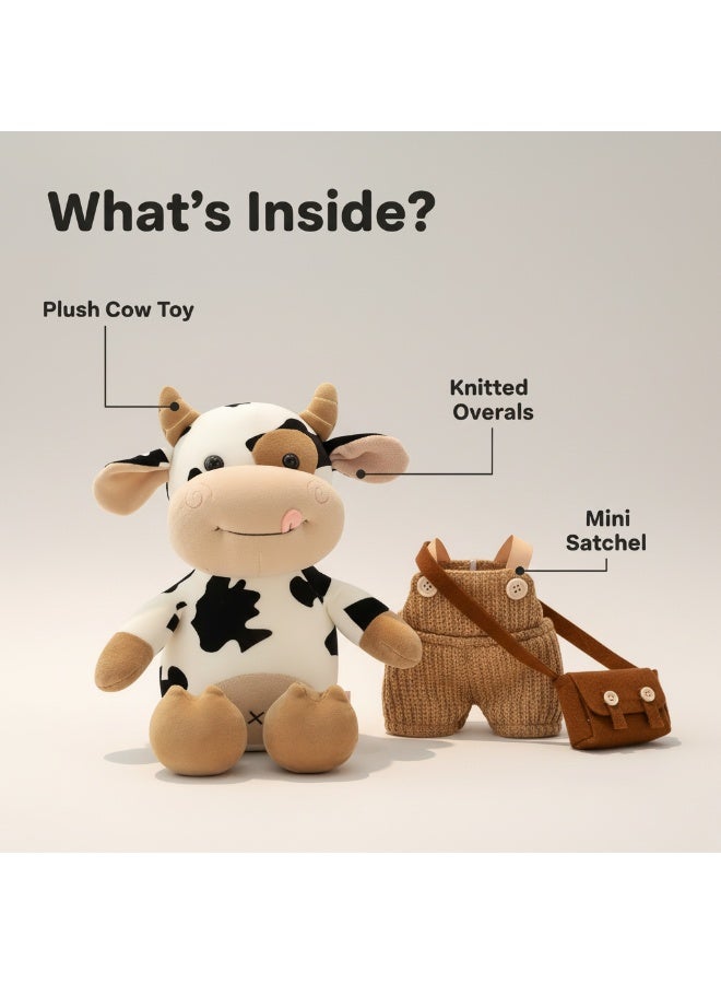 Cute cow doll, cow plush toy, children's toy, birthday gift home decoration ornaments - Image 4