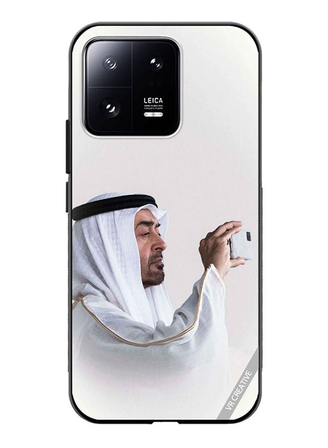 VR CREATIVE Protective Case Cover For Xiaomi 13 Sheikh Mohamed Bin Zayed Al Nahyan Design Multicolour - Image 1