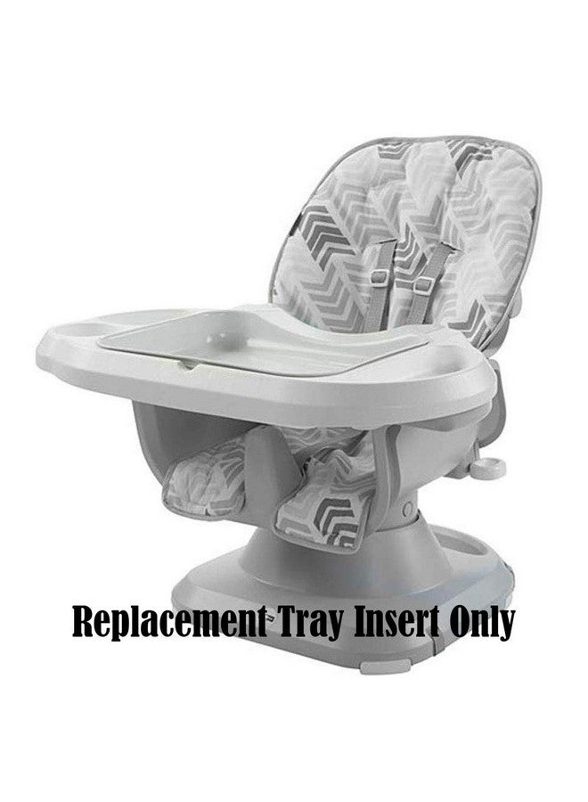 Fisher-Price Replacement Part for Fisher-Price Highchair - Fisher-Price Deluxe Space-Saver Highchair FPC44 ~ Replacement Feeding Tray Insert ~ Fits Many Other Spacesaver Models, Check List Below - Image 3