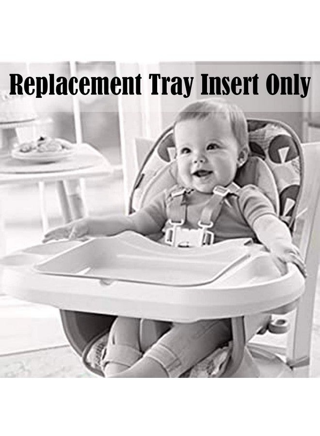 Fisher-Price Replacement Part for Fisher-Price Highchair - Fisher-Price Deluxe Space-Saver Highchair FPC44 ~ Replacement Feeding Tray Insert ~ Fits Many Other Spacesaver Models, Check List Below - Image 5