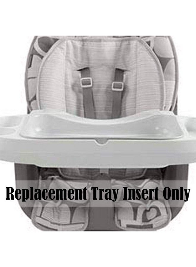 Fisher-Price Replacement Part for Fisher-Price Highchair - Fisher-Price Deluxe Space-Saver Highchair FPC44 ~ Replacement Feeding Tray Insert ~ Fits Many Other Spacesaver Models, Check List Below - Image 4