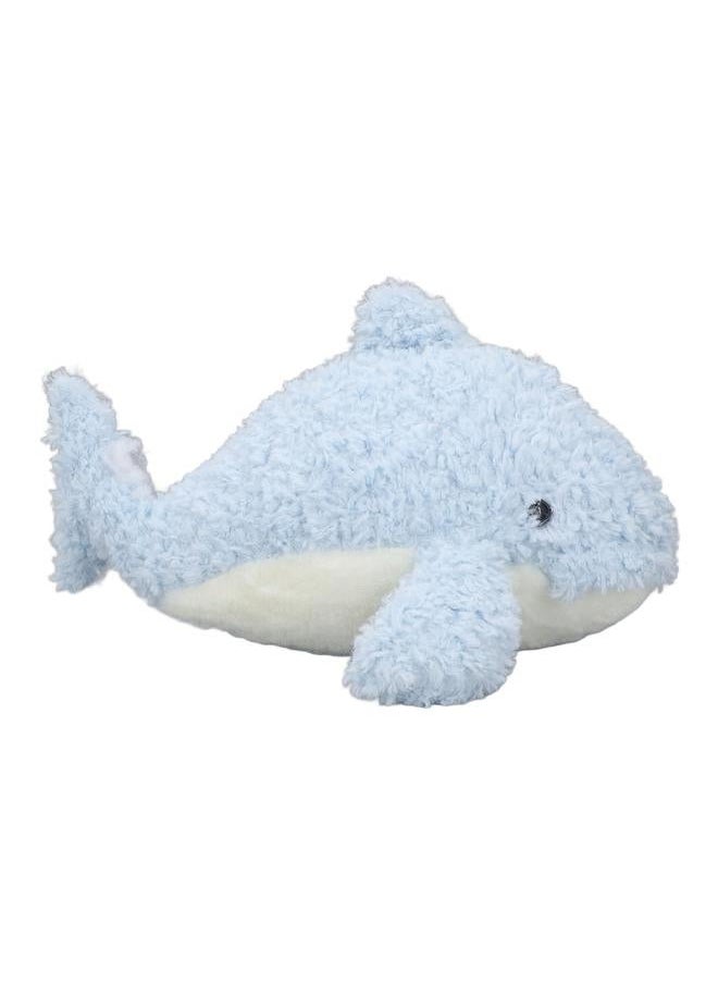 NIBEMINENT Dolphin Plush Hugging Pillow Hand Stitched Soft Comfortable Cute Stuffed Animal Toy for Home Bed Light Blue  - Image 5