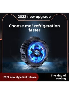 Wireless Charging Semiconductor Magnetic Suction Mobile Phone Radiator High With Icing Mobile Phone Cooling Chicken Cooling Artifact-Color:X8Pro Back Clip [refrigeration]]