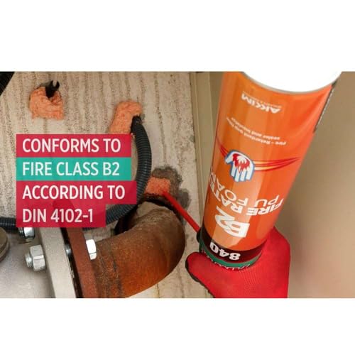 Akfix 892 Black Spray Foam Sealant (1x12 Oz.) - UV Resistant Spray Foam Insulation, Waterproof, Polyurethane Expanding Foam, Ideal for RV, Pond, Waterfall and Landscape Applications | 12 Oz. 1 Pack - Image 3