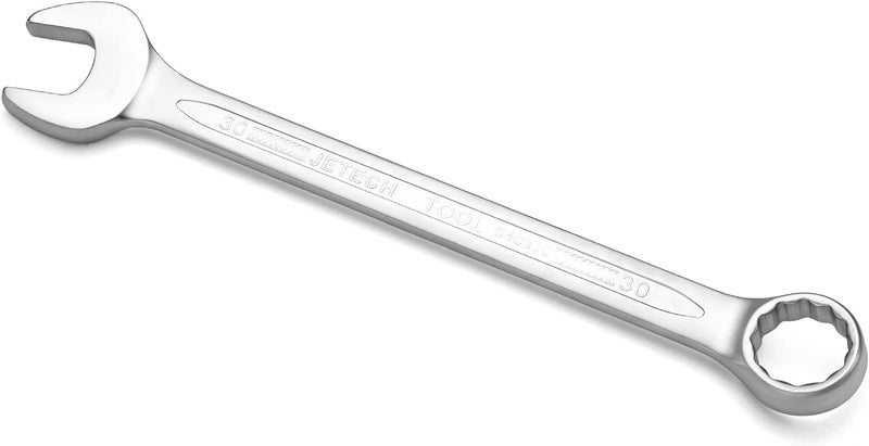 Jetech 30mm Combination Wrench - Industrial Grade Spanners with 12-Point Design, 15-Degree Offset, Made with Durable Chrome Vanadium - Image 1
