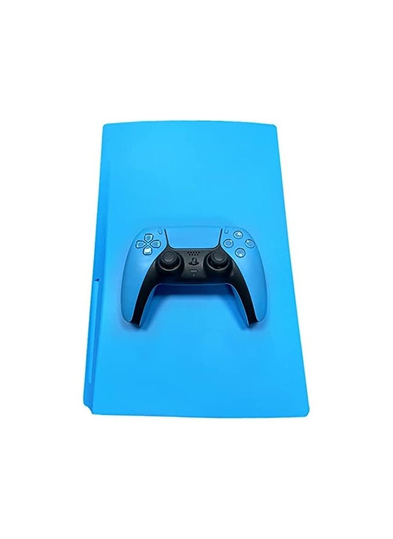 IAF Disc Edition Face Plates Cover Skins Shell Panels for PS5 Console, Playstation 5 Accessories Faceplate Protective Shell Replacement Plate Dustproof Anti-Scratch (Disc Starlight Blue)  - Image 3