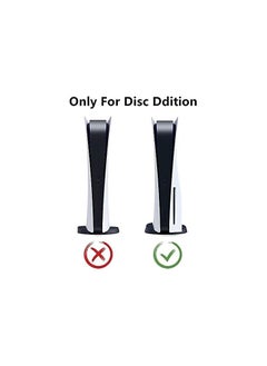 IAF Disc Edition Face Plates Cover Skins Shell Panels for PS5 Console, Playstation 5 Accessories Faceplate Protective Shell Replacement Plate Dustproof Anti-Scratch (Disc Starlight Blue)  - Image 4