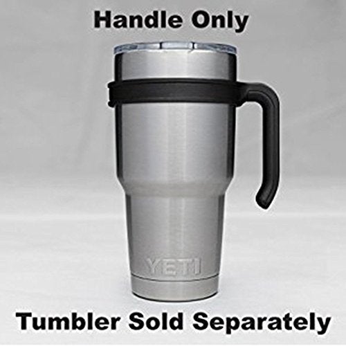 ZYTC Handle for 20OZ Tumbler,Yeti Rambler Handle Anti Slip Travel Mug Grip Cup Holder for Yeti Rambler,Ozark Trail,Sic and More Tumbler Mugs - Image 2