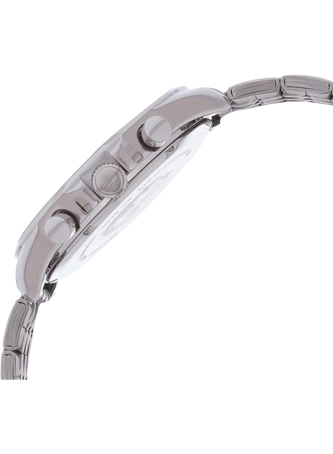 LORUS Rt333Gx9 Men Quartz 100M Water Resistant Chronograph Stainless Steel Silver With Black Dial - Image 3